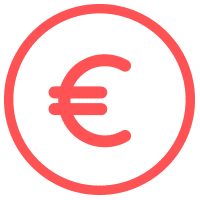 Kostenersparnis – Euro-Zeichen