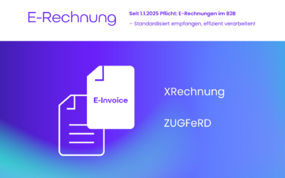 E-Rechnung – standardisiert empfangen, effizient verarbeiten